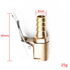 8mm Car Tyre Wheel Tire Air Chuck Inflator Pump Valve Clip Clamp Connector, 8mm