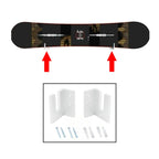 YX002 1 Pair Four-Wheel Skateboard Wall Mount Bracket, YX002