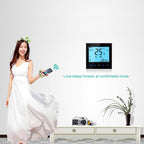 LCD Display Air Conditioning 2-Pipe Programmable Room Thermostat for Fan Coil Unit, Supports Wifi
