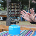 Outdoor Camping Stainless Steel Heater Cover Mini Tent Infrared Heating Stove Cover, Heater Cover
