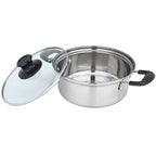 Portable Outdoor Stainless Steel Wick Alcohol Stove Single Small Pot Set, Size: 14cm, Size: 14cm
