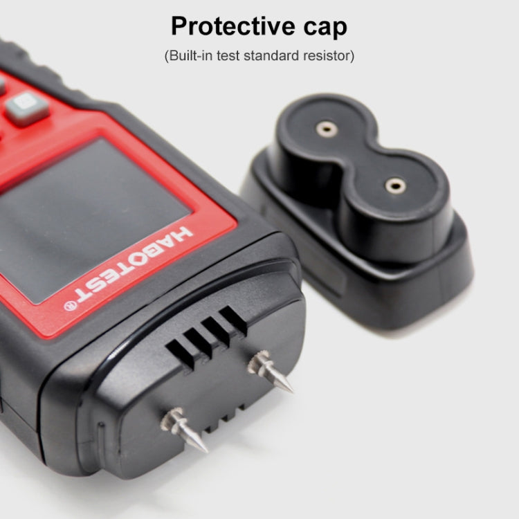 HABOTEST HT632 Portable Multifunctional Digital Display Wood Moisture Detector, HT632