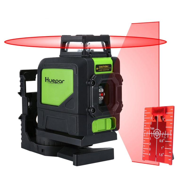 901CR H360 Degrees / V130 Degrees Laser Level Covering Walls and Floors 5 Line Red Beam IP54 Water / Dust proof