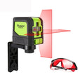 9011R 1V1H 20mW 2 Line Red Beam Laser Level Covering Walls and Floors