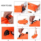 Naturehike NH17S001-G 28L 3-layered Holdall Outdoor Sport Rafting Drift Waterproof Dry Bag