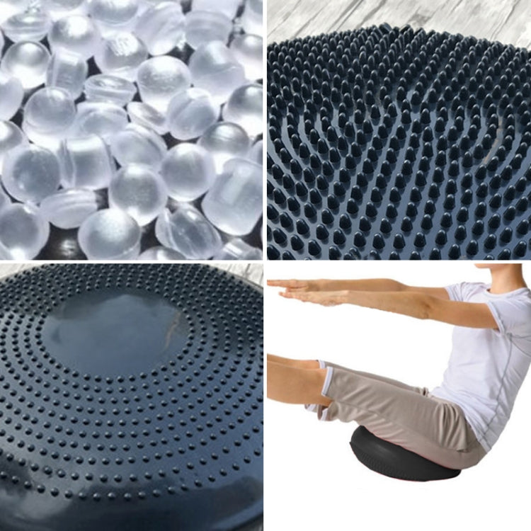 Thick Explosion-proof Yoga Special Massage Balance Cushion, JH14101 33cm Black, JH14101 33cm Pink, JH14101 33cm Blue, JH14101 33cm Purple, JH14101 33cm Red