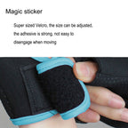 Unisex Half Finger Gloves Outdoors Riding Non-slip Breathable Sports Gloves, Size: S, Plamar: 16*12*3.0cm, Size: S, Plamar: 16*12*3.0cm