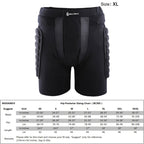WOLFBIKE Adult  Skiing Skating Snowboarding Protective Gear Outdoor Sports Hip Padded Shorts, Size : XL, Size : XL
