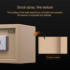 Deli Home Office Hotel Mini Electronic Security Lock Box Wall Cabinet Safety Box
