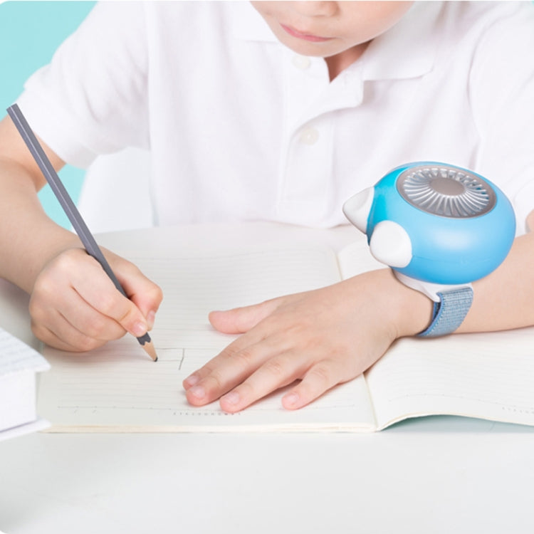 LORDNINO SBF003 3W USB Charging Portable Electric Fan with Magnetic Wristband, 3 Speed Control