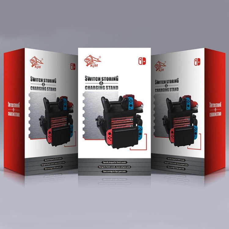 KJH Multi-function Bracket Handle Charging Base Receiving Frame for Nintendo Switch, KJH-SWITCH-27