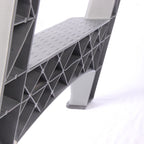 Thick Plastic Double-sided Folding Ladder Car Wash Tool Car Wash Stool, Double-sided Folding Ladder