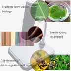 F210 HD 1080P WIFI 1000X Magnification Digital Microscope with 8 LED Light, F210 Silver