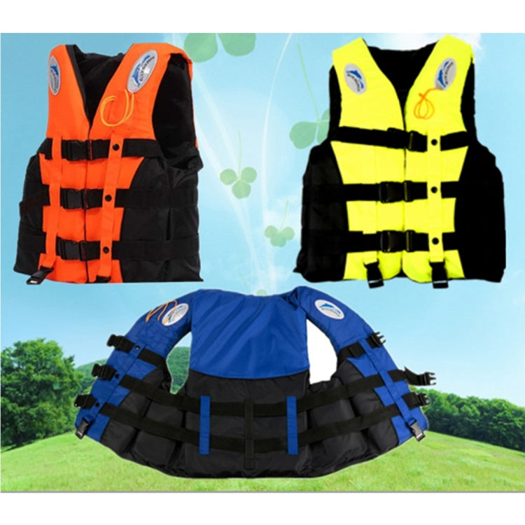 Drifting Swimming Fishing Life Jackets with Whistle for Adults & Children,Size: L, Size: L