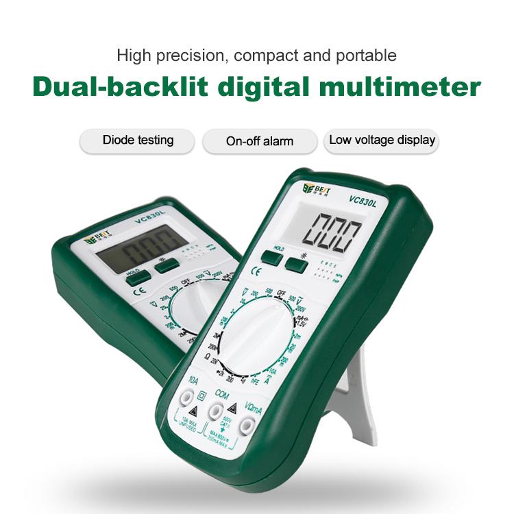 BEST-VC830L Professional Repair Tool Pocket Digital  Multimeter