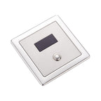 Recessed Wall in Type Flush Valve for Auto-induction Toilet, with Automatic and Manual Function DC, Automatic & Manual DC