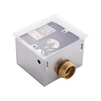 Recessed Wall in Type Flush Valve for Auto-induction Toilet, with Automatic and Manual Function DC AC, Automatic & Manual DC AC