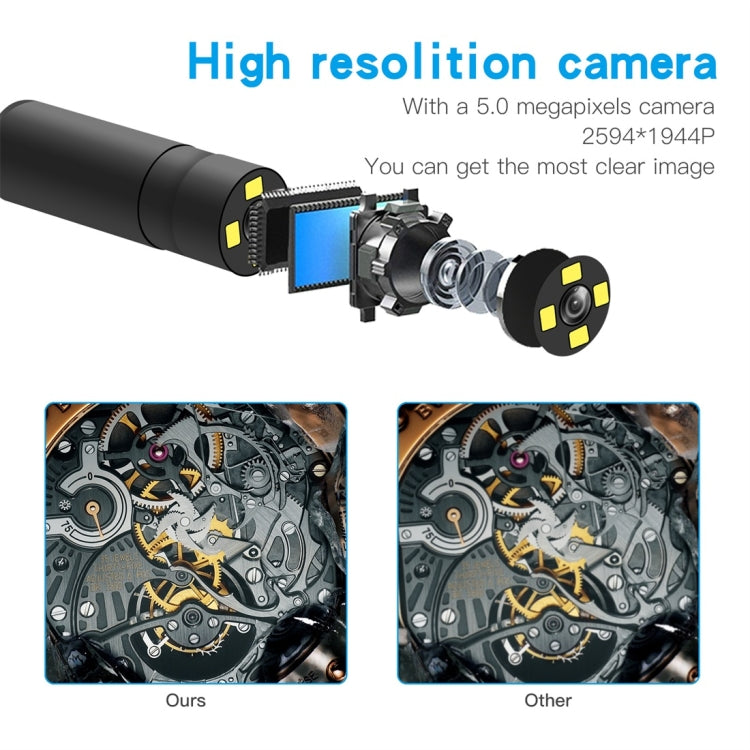 F230 IP68 Waterproof Autofocus WIFI Endoscope Inspection Camera, Length: 2m, Lens Diameter: 14mm, Length: 2m