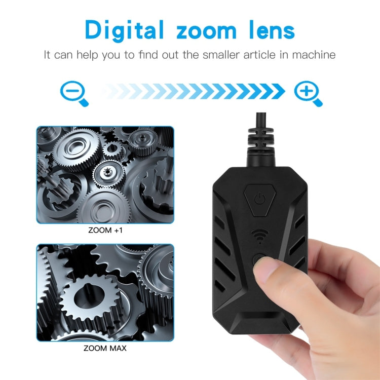 F230 IP68 Waterproof Autofocus WIFI Endoscope Inspection Camera, Length: 5m, Lens Diameter: 14mm, Length: 5m