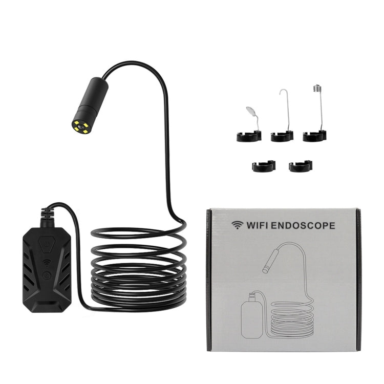F230 IP68 Waterproof Autofocus WIFI Endoscope Inspection Camera, Length: 5m, Lens Diameter: 14mm, Length: 5m