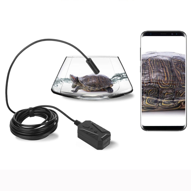 F230 IP68 Waterproof Autofocus WIFI Endoscope Inspection Camera, Length: 10m, Lens Diameter: 14mm, Length: 10m