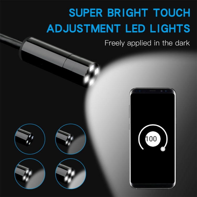 F230 IP68 Waterproof Autofocus WIFI Endoscope Inspection Camera, Length: 10m, Lens Diameter: 14mm, Length: 10m