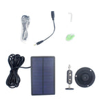 1500mAh Solar Panel Charger Waterproof Battery for Hunting Game Trail Cameras, 1500mAh
