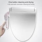 U Shape Multi-function Bathroom Automatic Cleaning Heating Intelligent Flush Toilet Cleaner Cover