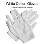 12 Pairs Labor Insurance Work Gloves, Cotton Single-sided, Cotton Single-sided