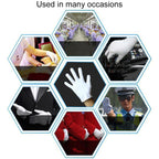 12 Pairs Labor Insurance Work Gloves, Cotton Single-sided, Cotton Single-sided