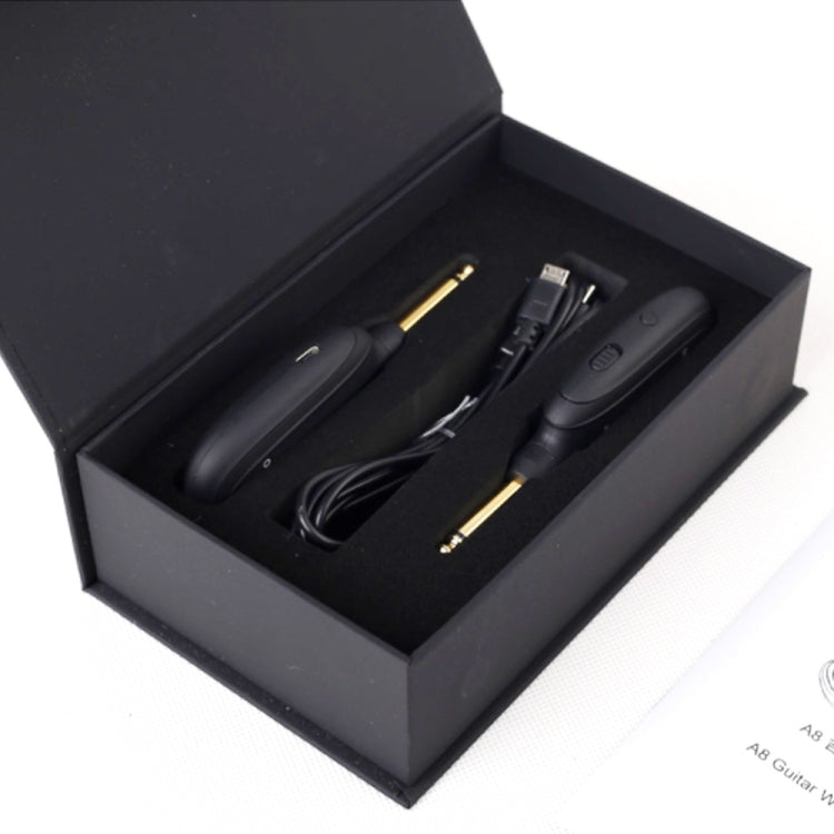 Guitar Wireless Transmitter Receiver A8 Electric Guitar Wireless Connection System Pickups, Guitar Wireless Transmitter