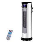 Household Shaking Head Vertical Tower Fan Radiator Warmer Electric Heater Warm Air Blower, Remote Control Version, Remote Control Version
