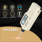 Wintact WT63A Vibration Meter Digital Tester Vibrometer Analyzer Acceleration Velocity, Wintact WT63A
