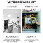 ANENG 266X Automatic High-Precision Clamp Multimeter with Buzzer, 266X Yellow