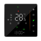 BHT-006GBLW 95-240V AC 16A Smart Home Heating Thermostat for EU Box, Control Electric Heating with Only Internal Sensor & External Sensor & WiFi Connection, BHT-006GBLW