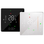 BHT-006GCLW 95-240V AC 5A Smart Home Heating Thermostat for EU Box, Control Boiler Heating with Only Internal Sensor, WiFi, BHT-006GCLW