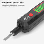 HABOTEST HT89 Contact Type High-sensitivity LCD Digital Display Sound and Light Alarm Test Pen, HT89