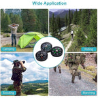 20 PCS 20mm Outdoor Sports Camping Hiking Pointer Guider Plastic Compass Hiker Navigation, Random Color Delivery, 20mm