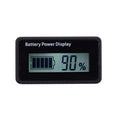 H5 12V-48V Lead-acid Battery Voltage Tester Percentage Voltmeter Gauge Lithium Battery Status Monitor, 12V-48V White Light, 12V-48V Blue Light, 12V-48V Green Light