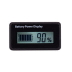 H5 12V-48V Lead-acid Battery Voltage Tester Percentage Voltmeter Gauge Lithium Battery Status Monitor, 12V-48V White Light, 12V-48V Blue Light, 12V-48V Green Light