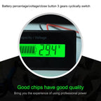 H5 12V-48V Lead-acid Battery Voltage Tester Percentage Voltmeter Gauge Lithium Battery Status Monitor, 12V-48V Blue Light, 12V-48V Green Light, 12V-48V White Light