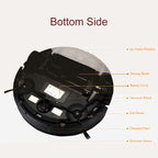 TOCOOL TC-450 Smart Vacuum Cleaner Touch Display Household Sweeping Cleaning Robot with Remote Control