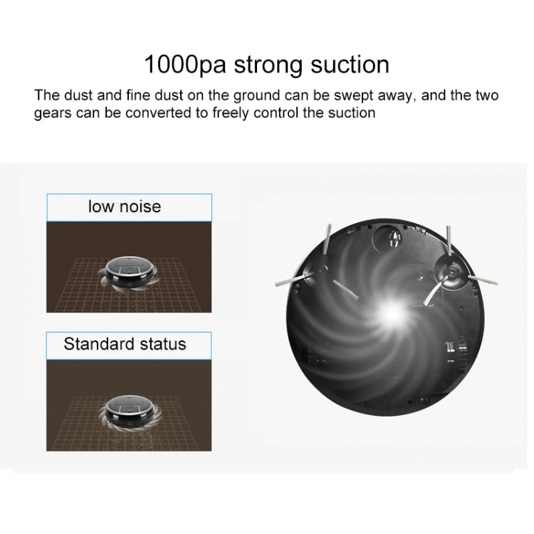 FD-3RSW(IIB)CS 1000Pa Large Suction Smart Household Vacuum Cleaner Clean Robot, FD-3RSW(IIB)CS
