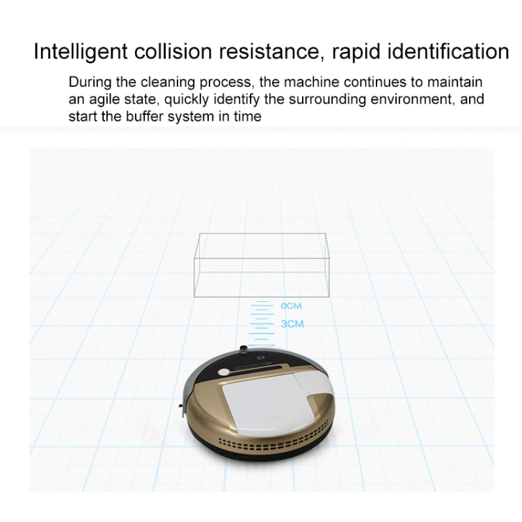 FD-3RSW(IIC)CS 1000Pa Large Suction Smart Household Vacuum Cleaner Clean Robot, FD-3RSW(IIC)CS