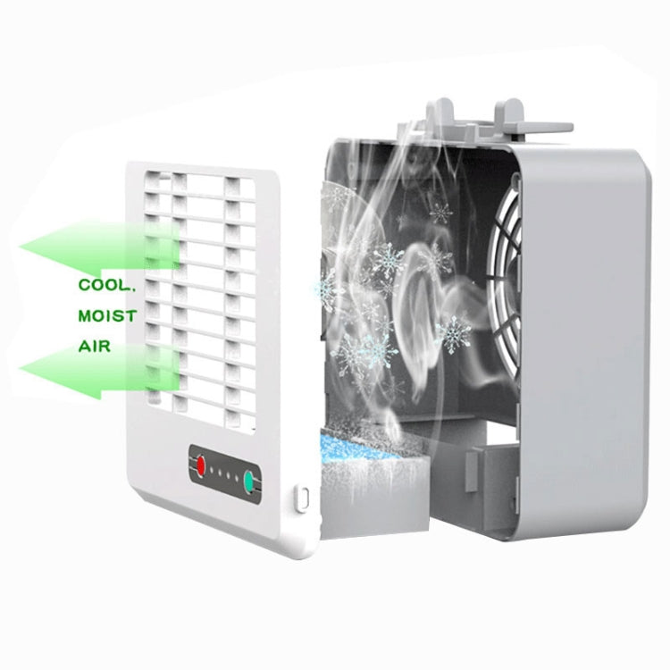 Portable Mini Silent Household Energy Saving Desktop Air Conditioner Fan Electric Air Cooler