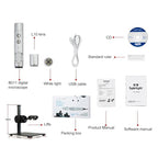 Supereyes B011 HD Digital Electronic Microscope Industrial Mobile Phone Repair Magnifying Glass, B011