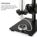 Supereyes DA01 Electronic Microscope Dark Field Light Source for HCB0990, DA01