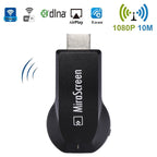 MiraScreen WiFi Display Dongle / Miracast Airplay DLNA Display Receiver Dongle Wireless Mirroring Screen Device with 2 in 1 USB Cable