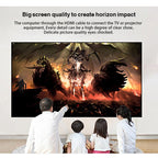 5m HDMI 1.4 Version 1080P Woven Net Line Blue Black Head HDMI Male to HDMI Male Audio Video Connector Adapter Cable, Length: 5m