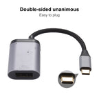 4K USB-C / Type-C to DisplayPort 1.4 + PD Data Sync Adapter Cable, Type-C to DP